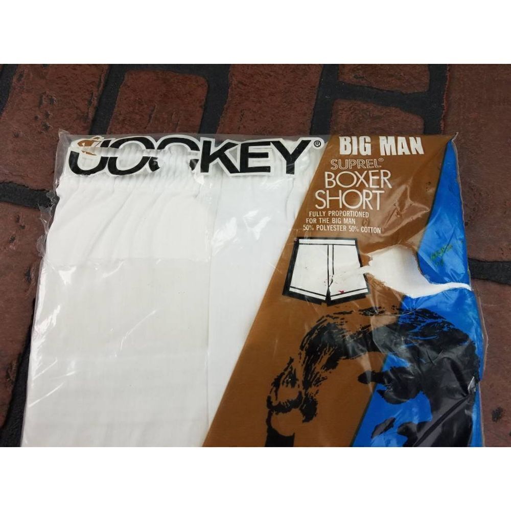 Jockey Big Man 1971 Size 60 Boxer Shorts Vtg 70s